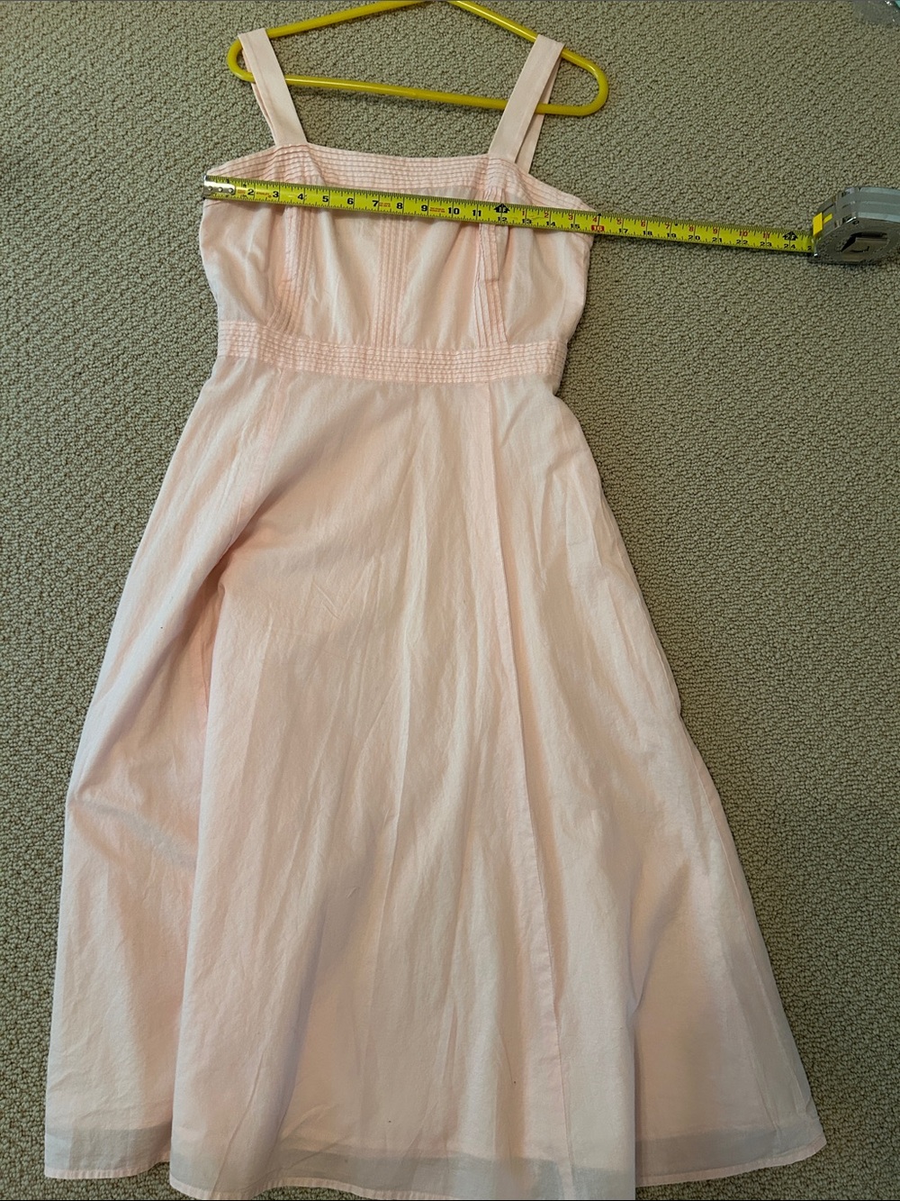 Talbots Women’s Pale Pink Sleeveless Dress
